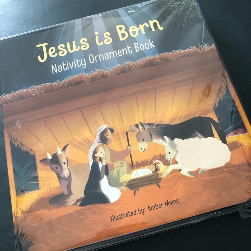 Jesus is Born Nativity Ornament Book - Picture 2 of 7